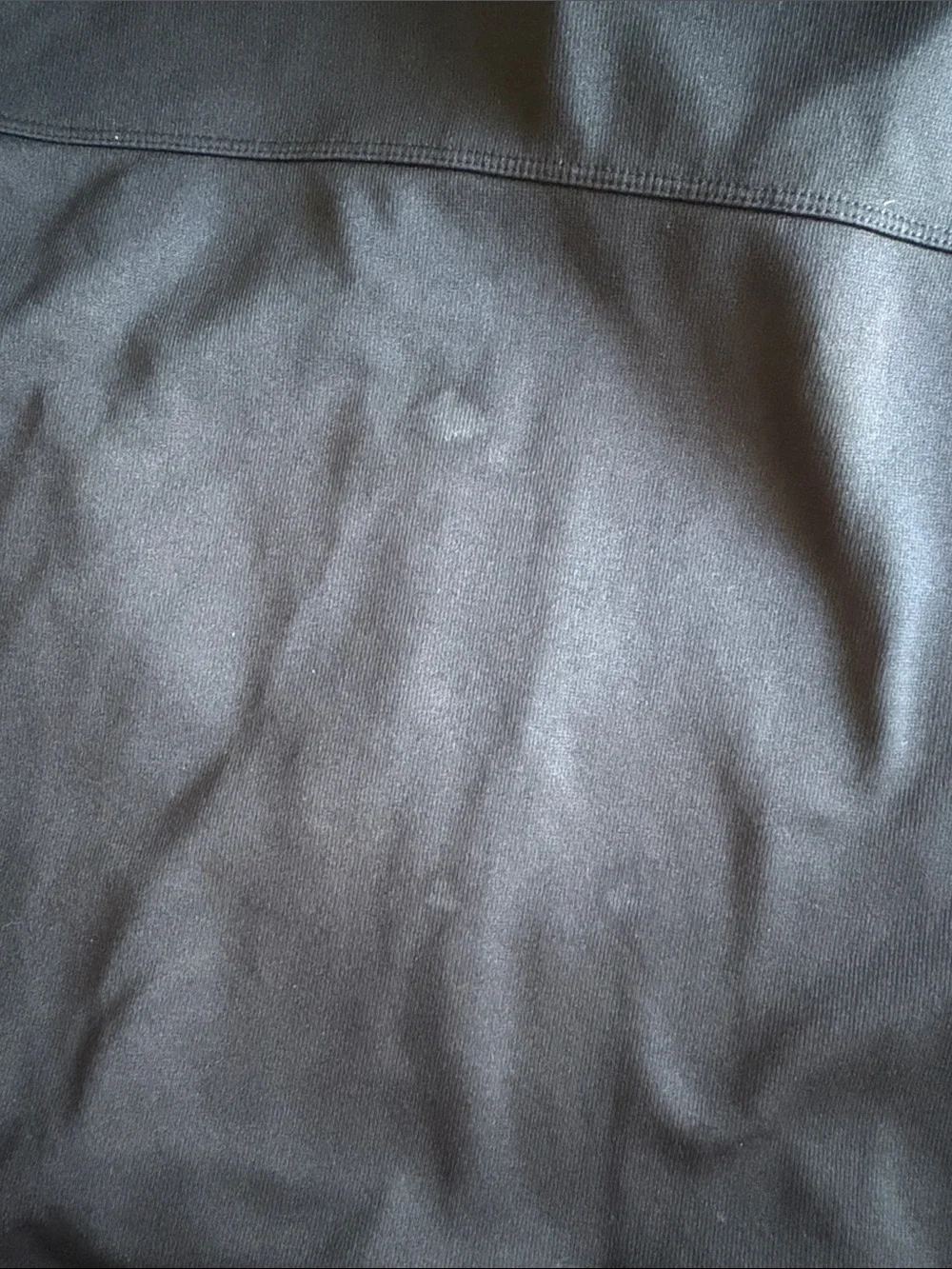 The North Face Black Half-Zip Pullover with Blue Chest Zip